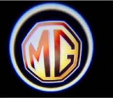 Проекція логотипу автомобіля MG