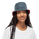 Панама Buff S/M Двостороння TRAVEL BUCKET HAT Сollage red-black, фото 2