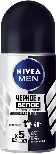 Мужской дезодорант-ролик Nivea "Невидимый" - фото 1 - id-p4370396