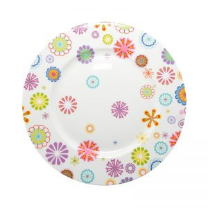 Тарілка дрібна blumen 26,6 см Krauff 21-244-012