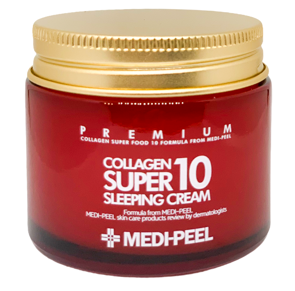 Medi-Peel Collagen Super 10 Sleeping Cream - Омолоджуючий нічний крем з колагеном
