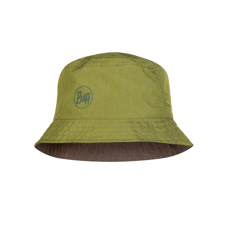 Панама Buff One size Двостороння TRAVEL BUCKET HAT shady khaki