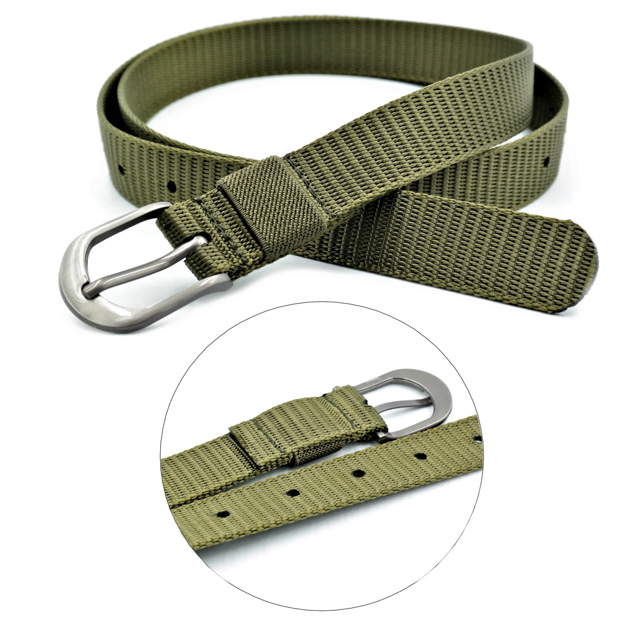 Ремінь тканинний Weatro Колір Хакі tkst-3K-009, фото 1