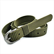 Ремінь тканинний Weatro Колір Хакі tkst-3K-009, фото 3