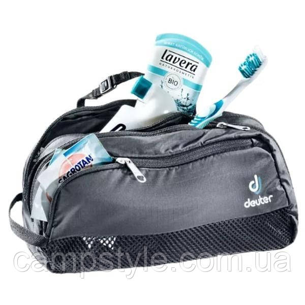 Косметичка Deuter Wash Bag Tour III колір 7000 black (3900720 7000)