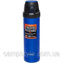 Термокружка ZOJIRUSHI SM-QAF60AK 0.6 л с переноской ц:синий, фото 1