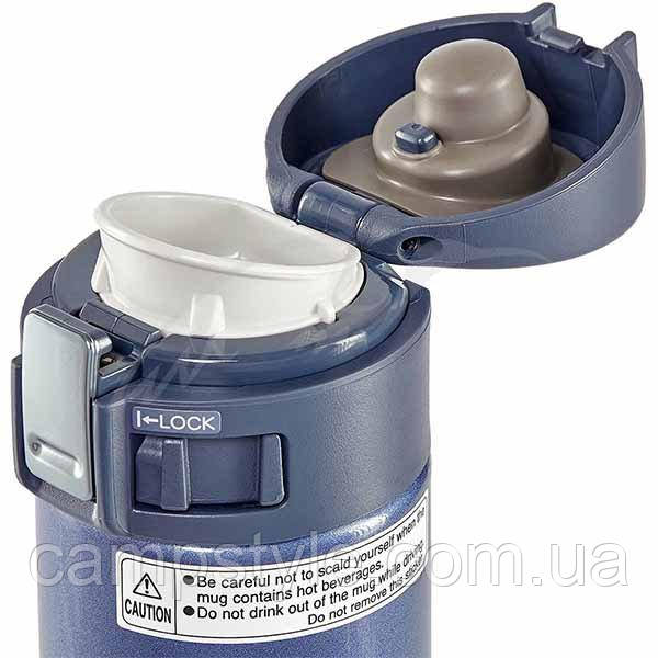 Термокружка ZOJIRUSHI SM-KHF36AG 0.36 л ц:синий, фото 1