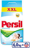 Стиральный порошок Persil Sensitive для стирки детских вещей 6 кг персил сенсетив