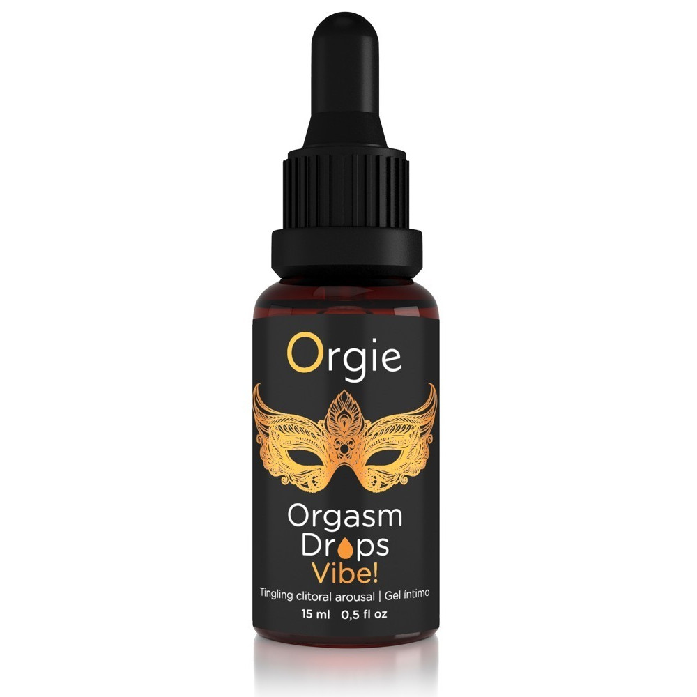Краплі кліторальні з вібрацією Orgie Orgasm Drops Vibe, фото 1