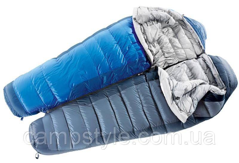 Спальний мішок Deuter Neosphere -4 ° L, cobalt-steel, правий