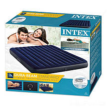 Надувний матрац Intex 64755, 183 x 203 x 25 див. Двомісний, (Оригінал), фото 2
