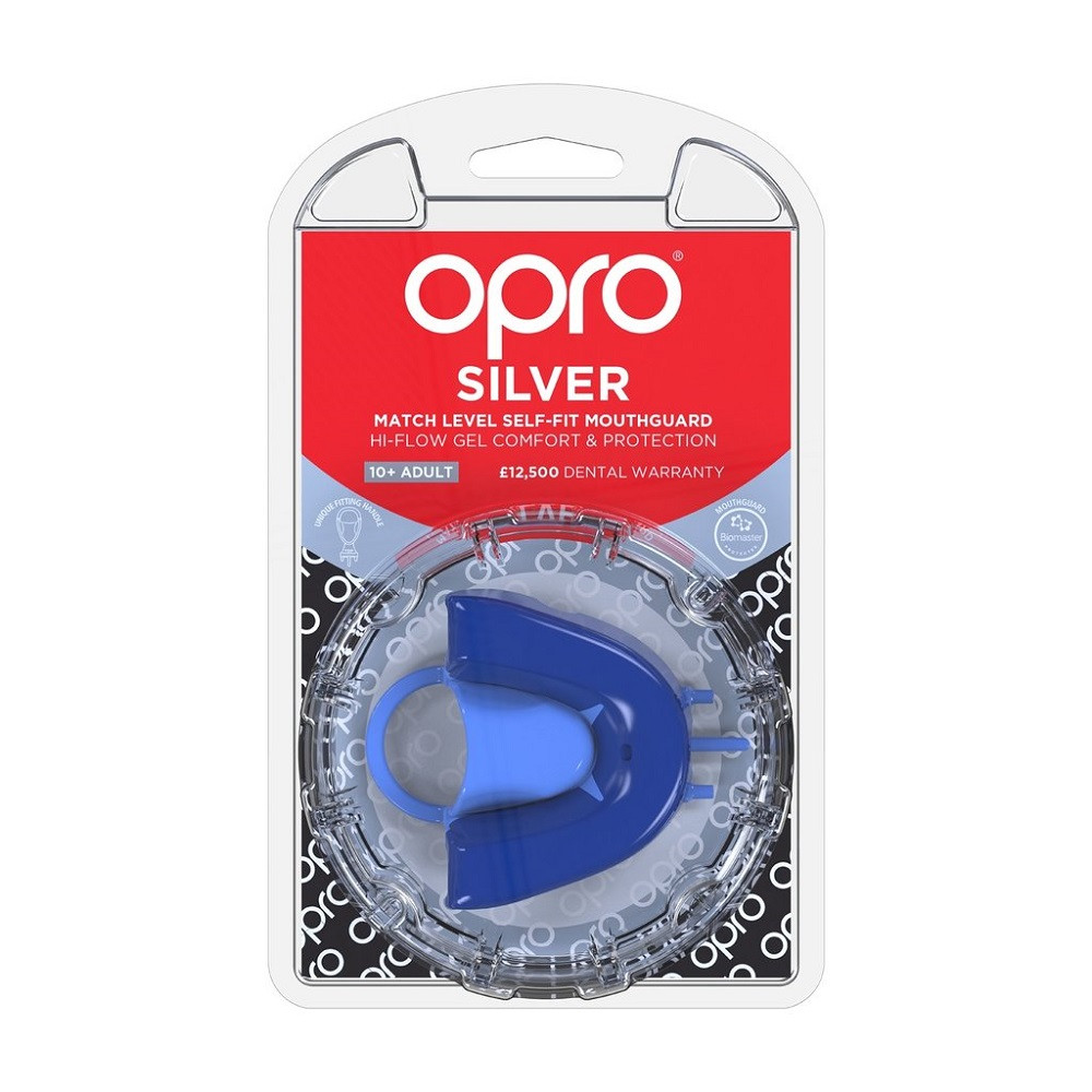 Капа боксерська OPRO Silver Blue/Light Blue (art.002189002) - фото 6 - id-p1415173572