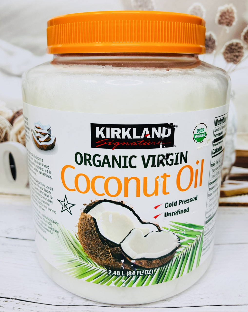 Кокосове органічне масло KIRKLAND Coconut Oil, 2.5л
