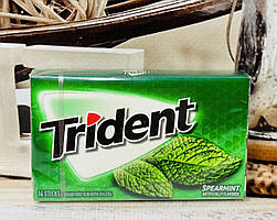 Жуйка без цукру Trident Spearmint Класична м'ята