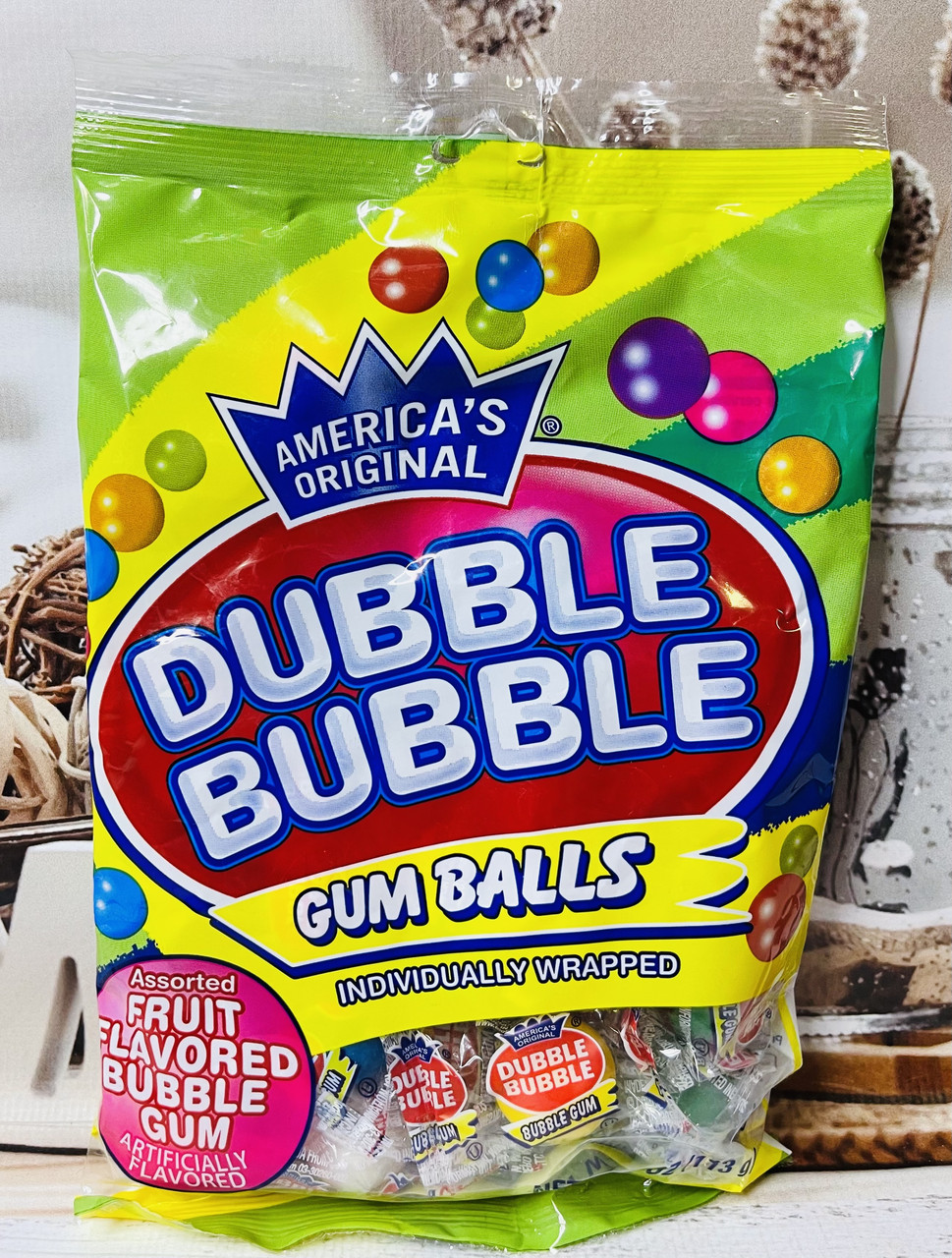 Жуйка Dubble Bubble Bubble gum Асорті