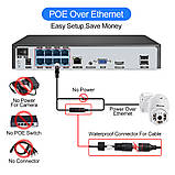 Вулична поворотна Wi-Fi камера відеоспостереження A6 авто стеження HD 1080P / 2MP, з блоком живлення |, фото 6