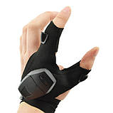 Рукавичка з підсвіткою на пальцях Hands Free, фото 3