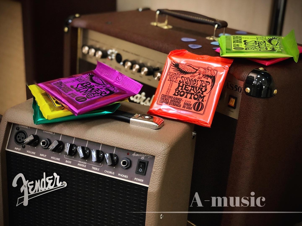 Струни для електрогітари ERNIE BALL 2215