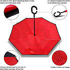 Парасолька автомат Umbrella, парасольку перевертень, розумний парасольку навпаки., фото 4