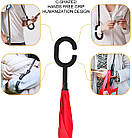 Парасолька автомат Umbrella, парасольку перевертень, розумний парасольку навпаки., фото 5