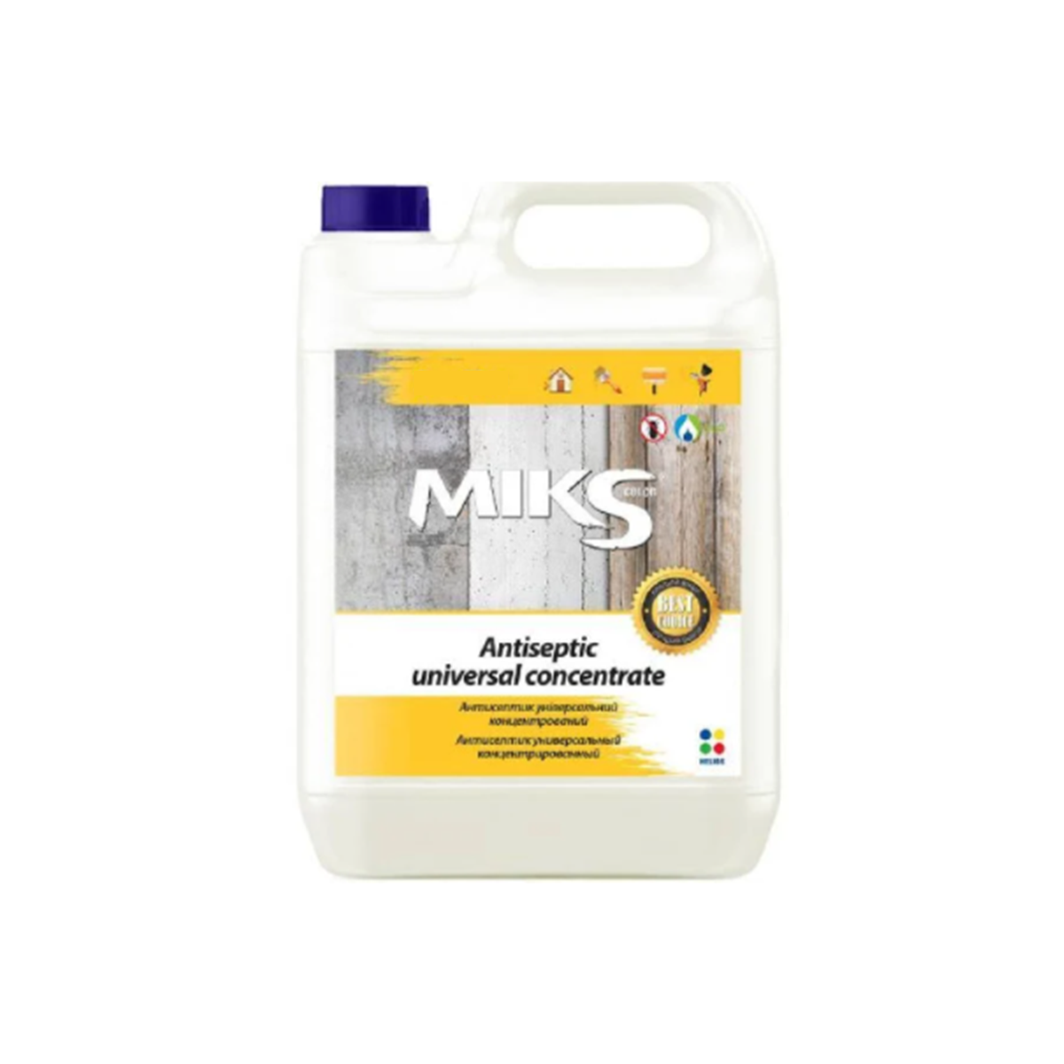 Універсальний антисептик концентрат 1: 4 MIKS Color 1л