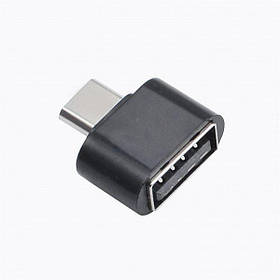 OTG перехідник USB Type-C Black (box)