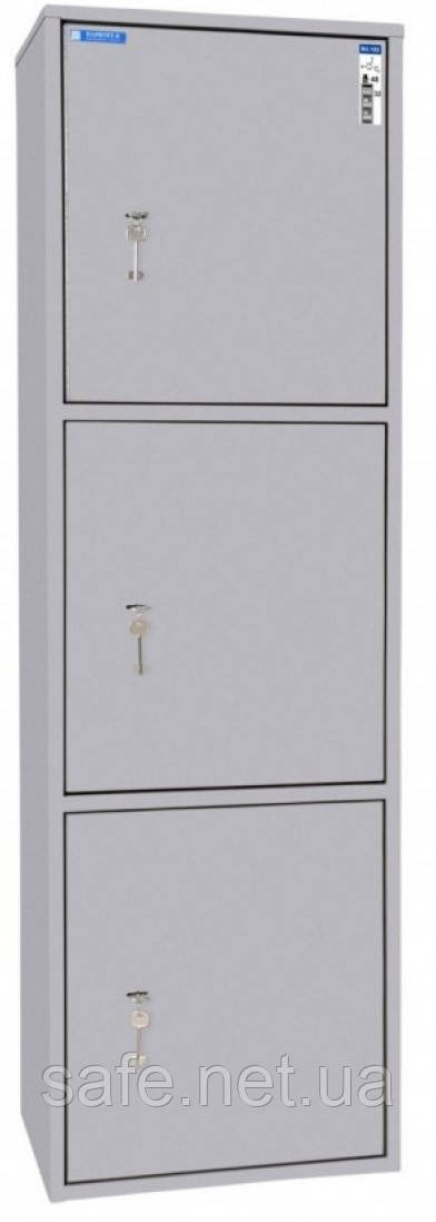 Шафа бухгалтерська Griffon B3.152.K (ВxШxГ:1526x460x350), сейф для бухгалтера, сейф для документів і друку