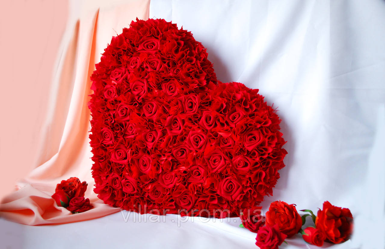 Декоративное сердечко " Love is..." размер 60х60см - фото 1 - id-p1415252296