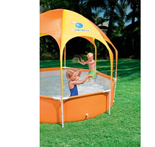 Басейн каркасний круглий Bestway 56432 244х51 см Orange, фото 5