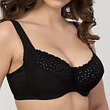 Бюстгальтер м'яка чашка на кісточках із мереживом білий, фото 3