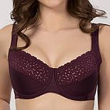 Бюстгальтер м'яка чашка на кісточках із мереживом білий, фото 5