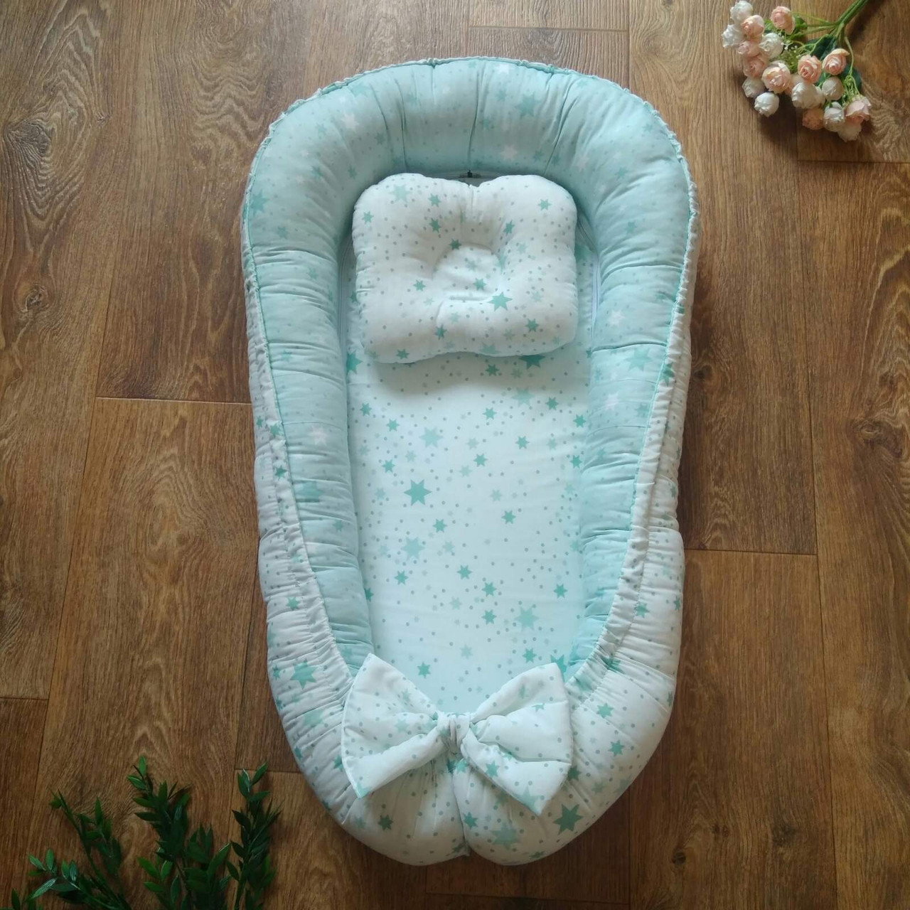 Купить Кокон, гнездышко для новорожденного, кокон позиционер для ...