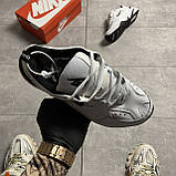 Чоловічі / жіночі кросівки Nike M2K Tekno White Black, білі шкіряні чоловічі кросівки найк м2к текно жіночі, фото 3