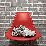 Чоловічі / жіночі кросівки Nike M2K Tekno White Black, білі шкіряні чоловічі кросівки найк м2к текно жіночі, фото 7