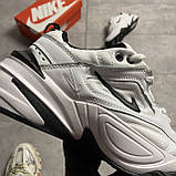 Чоловічі / жіночі кросівки Nike M2K Tekno White Black, білі шкіряні чоловічі кросівки найк м2к текно жіночі, фото 5