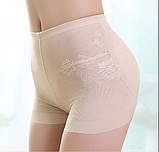Шорти труси пушап для збільшення сідниць бежеві, фото 3