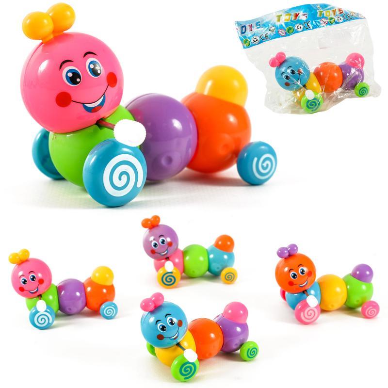 Заводна іграшка "Гусеничка", фото 1