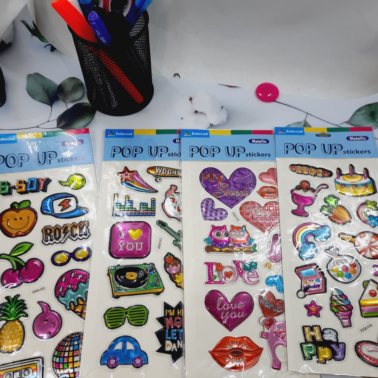 Набор детских найлеек Stickers