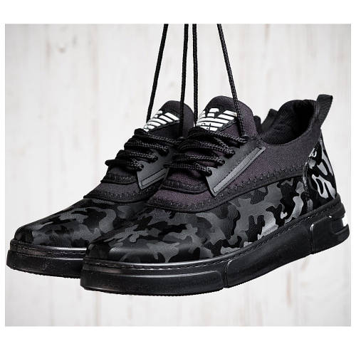 Мужские кроссовки Emporio Armani, черные кроссовки эмпорио армани, цена ...