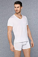 Мужская футболка белая микромодал Doreanse Premium 2865