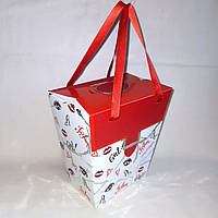 Подарочная коробка в форме сумочки Fashion Girl 12х14х6 см