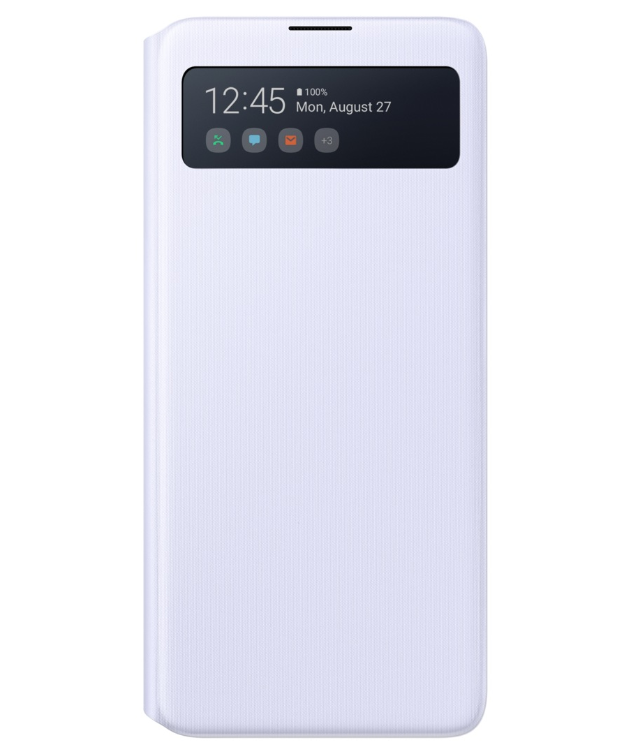 

Чехол Samsung S View Wallet Cover White для Galaxy Note 10 Lite, Белый