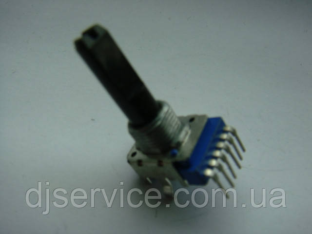 Потенціометр b50k 23mm 6ног MID для пультів, фото 1