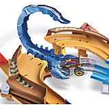 Hot Wheels GNB05 Monster Trucks Scorpion Автотрек Гот Вілс Гонка зі скорпіоном, фото 6