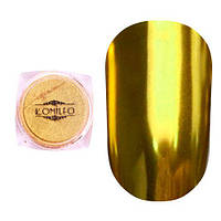 Komilfo Mirror Powder №002, золото, 0,5 г