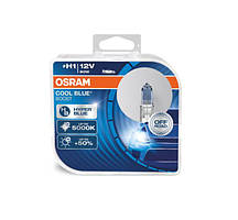 Лампа галогенная OSRAM 62150CBB-HCB COOL BLUE BOOST H1 12V 80W  P14,5s (5000K).