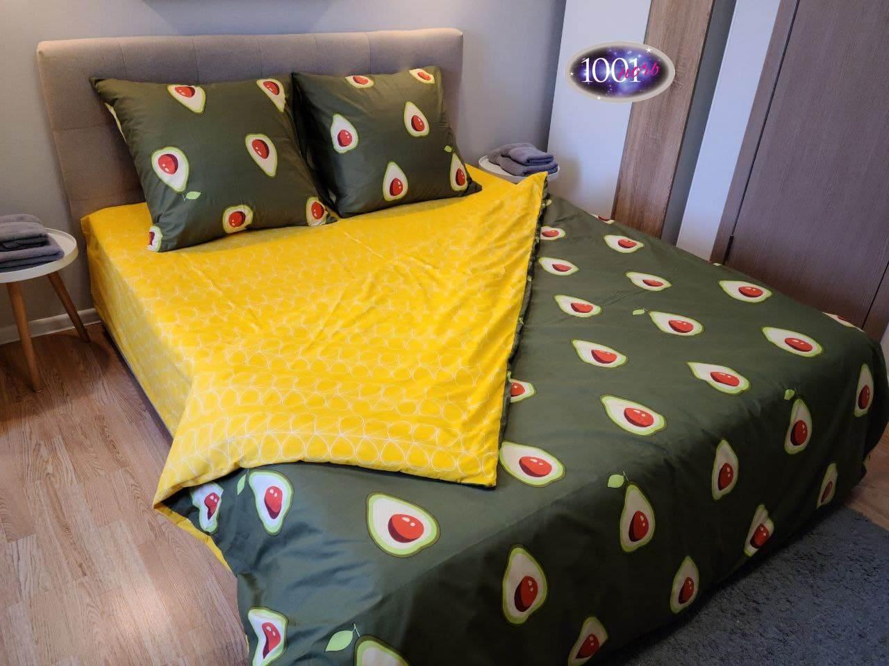 Комплект постільної білизни Бязь Голд Люкс Дуєт №бл127 Полуторний 150х220