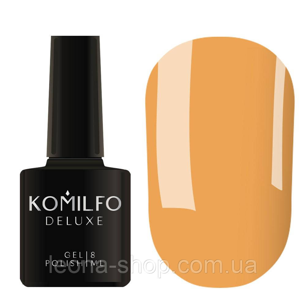 Гель-лак Komilfo Deluxe Series №D317(Tangerine orange), 8 мл - фото 1 - id-p1415320483