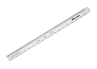 Лінійка вимірювальна Ecostrum алюмінієва 300 х 30 мм (15-614)