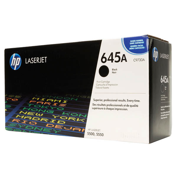 Картридж HP 645A black C9730A для принтера Color LaserJet 5550, 5550dtn